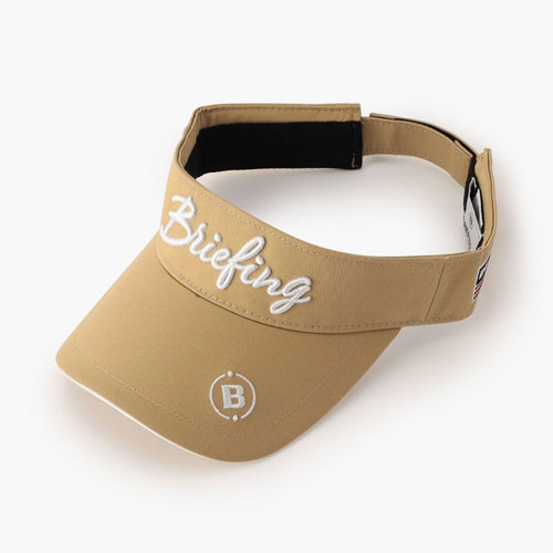 <BRIEFING> ブリーフィング WOMENS BASIC VISOR <BRG223W59> (Beige)