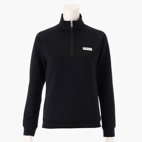 <BRIEFING> ブリーフィング WOMENS 3D LOGO HALF ZIP <BBG223W05> (Black)