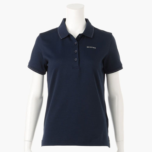 <BRIEFING> ブリーフィング WOMENS BASIC POLO <BBG223W01> (Navy)