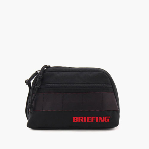 <BRIEFING> ブリーフィング B SERIES ROUND POUCH <BG1732401> (Black)