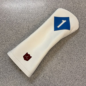 <iliac Golf> VINTAGE Driver (White + Blue)