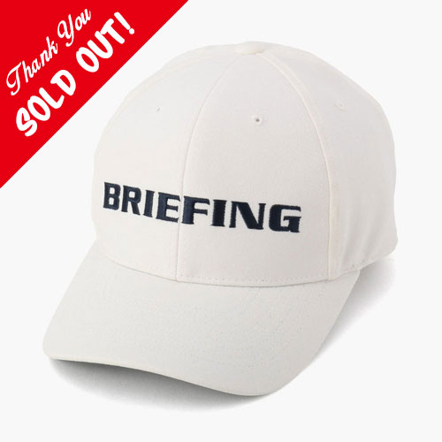 <BRIEFING> ブリーフィング MENS RAISED CAP <BRG213M90> (White)