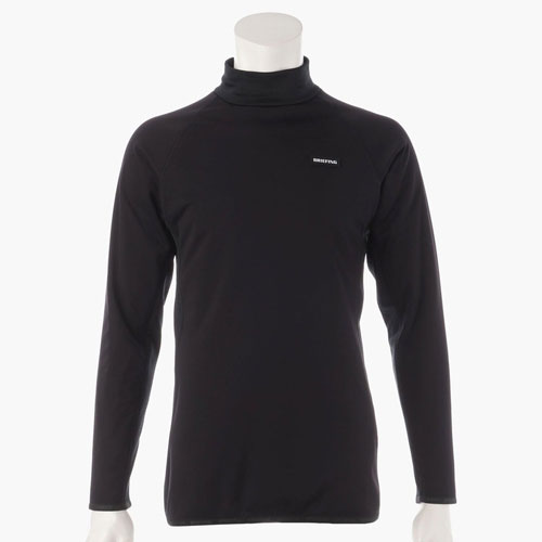 <BRIEFING> ブリーフィング MENS POLARTEC WINDBLOCK HIGH NECK <BRG223MB0> (Black)