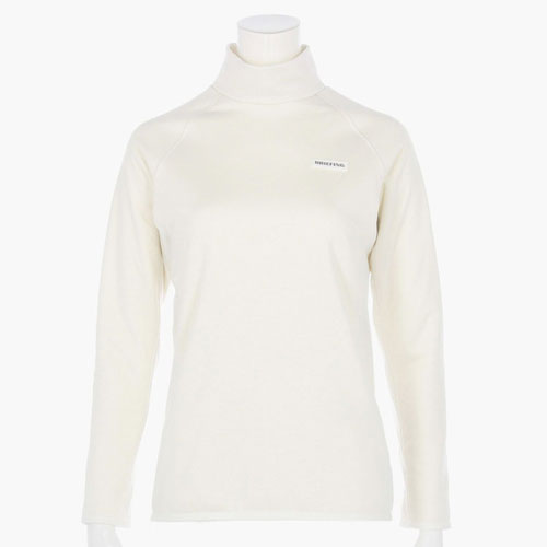 <BRIEFING> ブリーフィング WOMENS POLARTEC WINDBLOCK HIGH NECK <BRG223W73> (White)